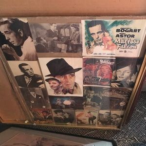 Humphrey Bogart collage art work